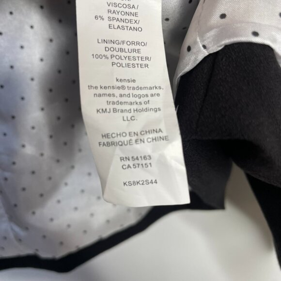 Kensie Black Blazer - Size M - Picture 7 of 9